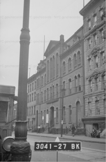 1940 tax photo of 61 Meserole Street